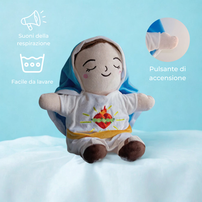 Peluche che respira per ansia e stress