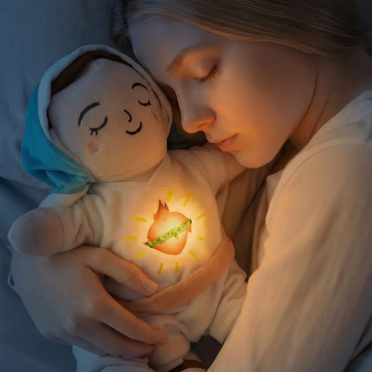 Peluche che respira per ansia e stress